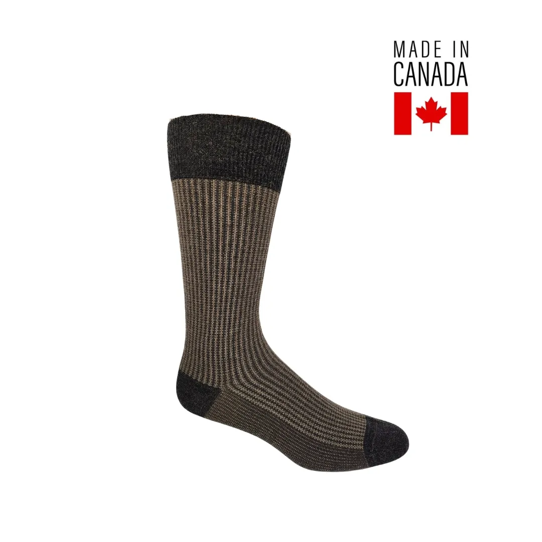 Men's Merino Wool Dress/Casual Pattern Crew Socks (CLEARANCE) sold by Great Sox