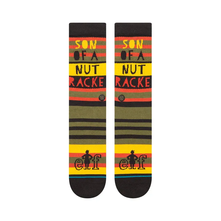 Elf x Stance "Son Of A" Combed Cotton Blend Crew Socks sold by Great Sox product image thumbnail 2