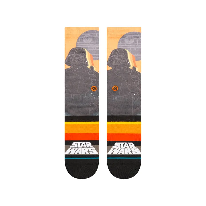 Stance x Star Wars "Darth By Jaz" Polyester Blend Crew Socks sold by Great Sox product image thumbnail 2