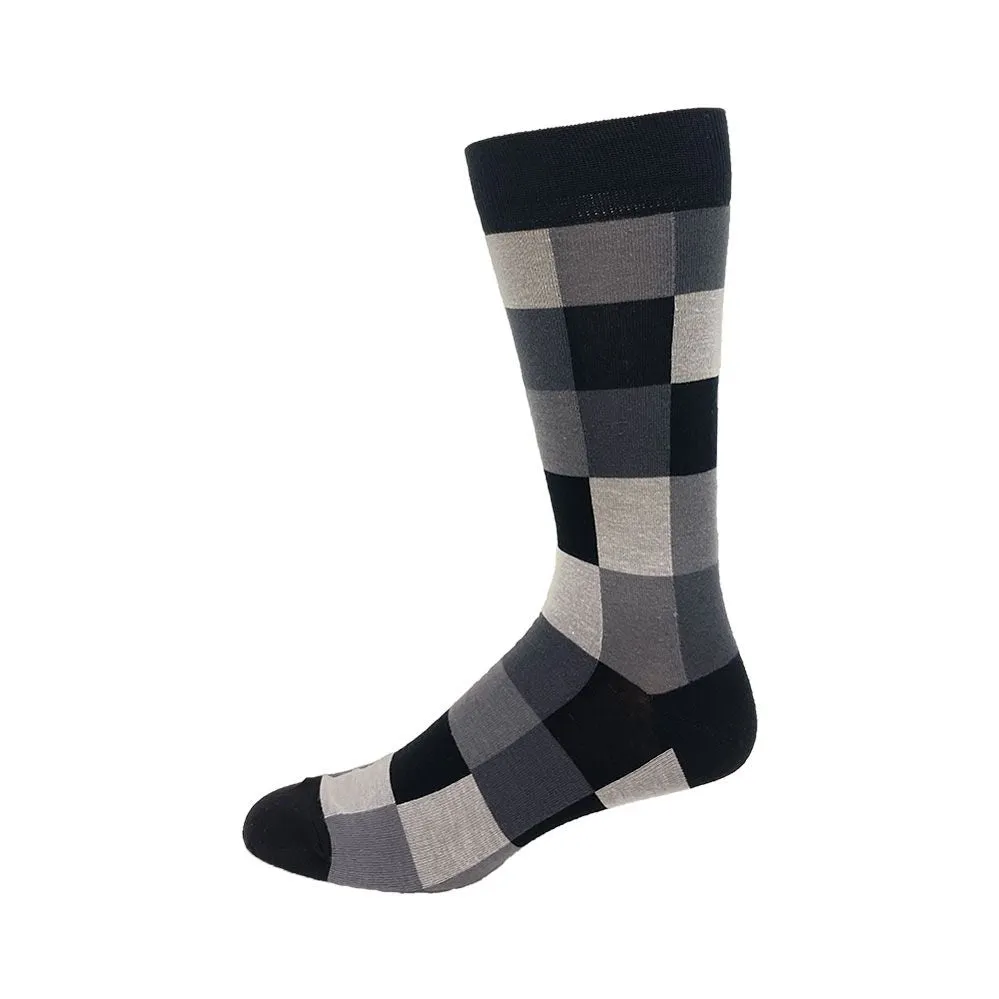 "Rectangular" Bamboo Socks by Vagden - Large sold by Great Sox