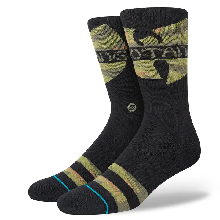 Stance x Wu Tang "Clan in DA Front" Combed Cotton Crew Socks sold by Great Sox