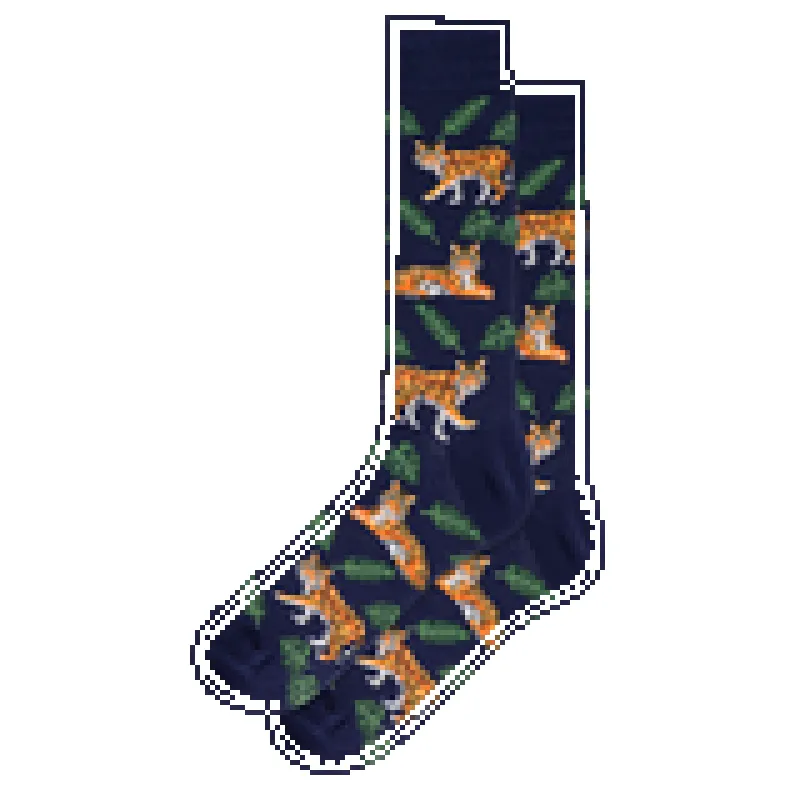 "Tigers" Crew Socks by Hot Sox - Large sold by Great Sox