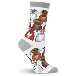 "Smarty Dog" Crew Socks by K Bell - Medium sold by Great Sox