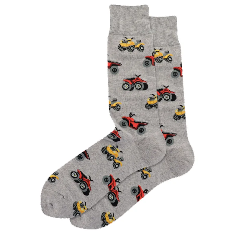 "ATVs" Crew Socks by Hot Sox - Large made by Hot Sox