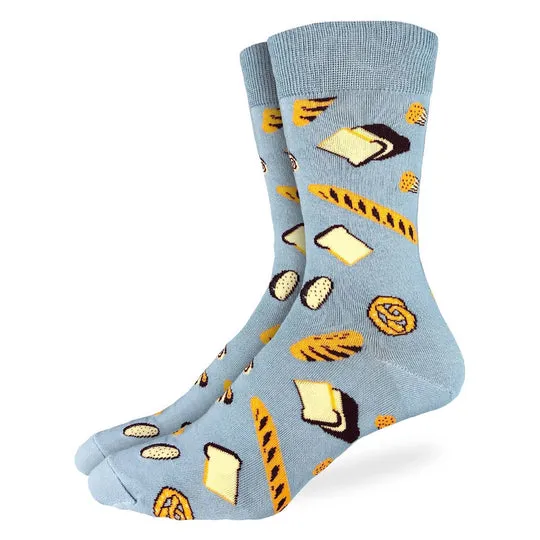"Baked Goods" Crew Socks by Good Luck Sock sold by Great Sox product image thumbnail 2