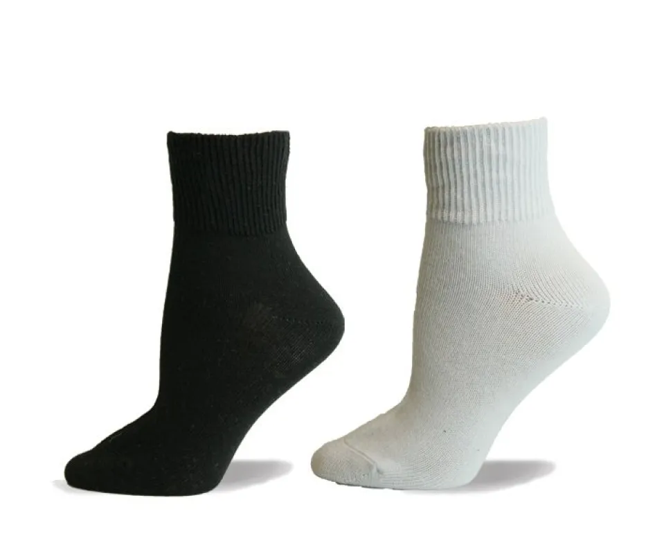 Cotton Ankle Diabetic Socks by Wellness - Medium sold by Great Sox
