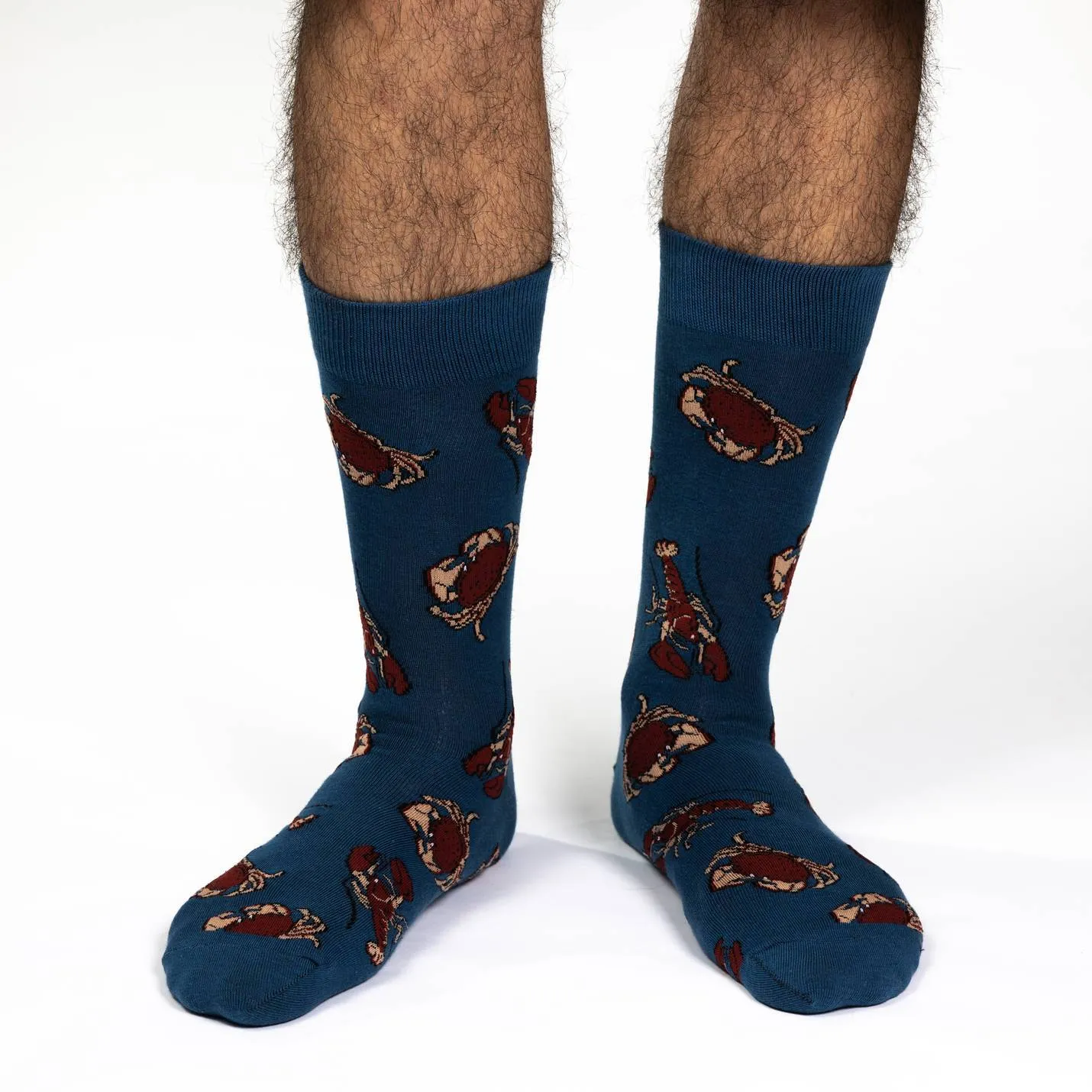 "Crabs & Lobsters" Crew Socks by Good Luck Sock - SALE sold by Great Sox product image thumbnail 3