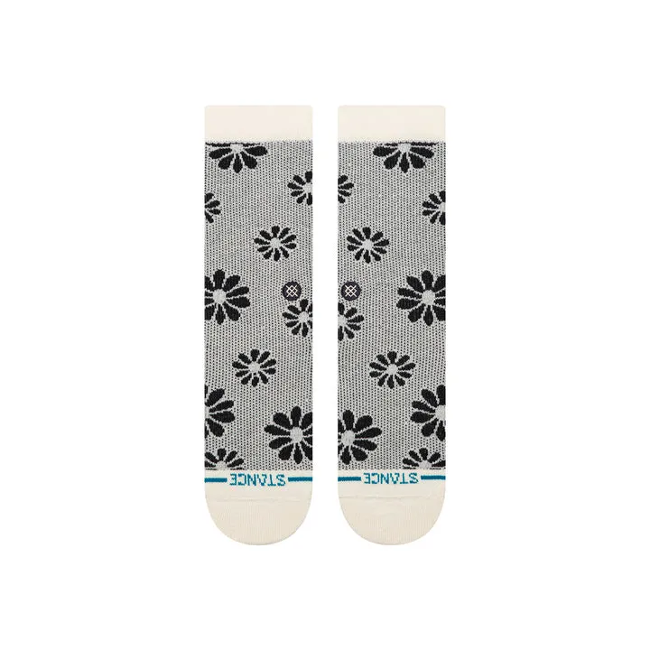 "Floral Stitch Crew" Combed Cotton Socks by Stance sold by Great Sox product image thumbnail 2