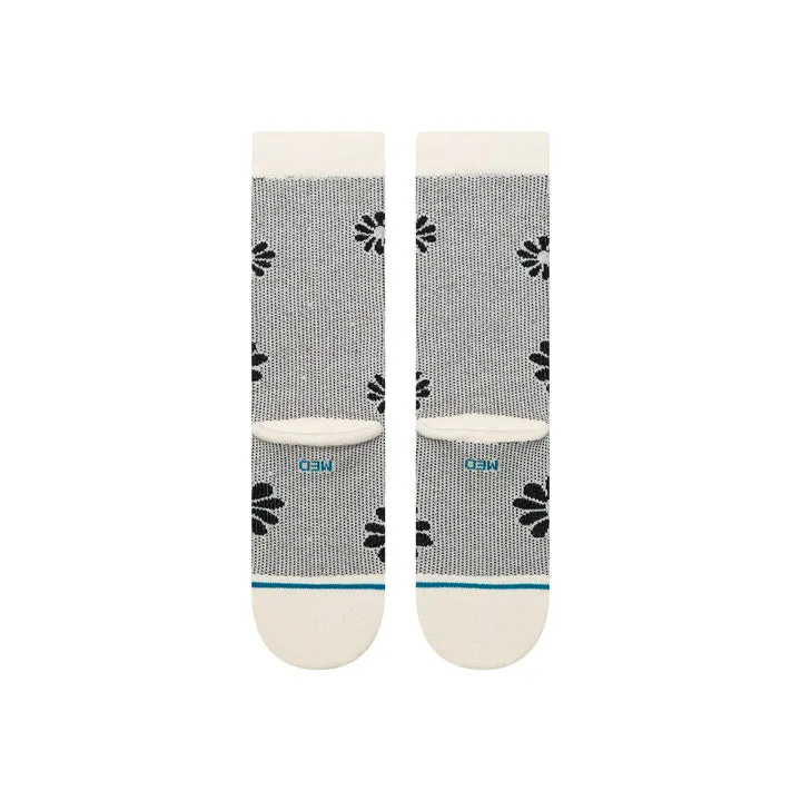 "Floral Stitch Crew" Combed Cotton Socks by Stance sold by Great Sox product image thumbnail 3