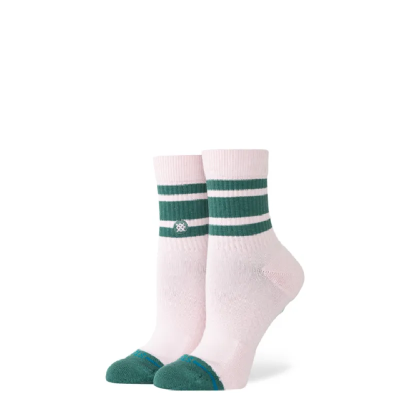Stance Women's "Boyd" Combed Cotton Quarter Socks made by Stance