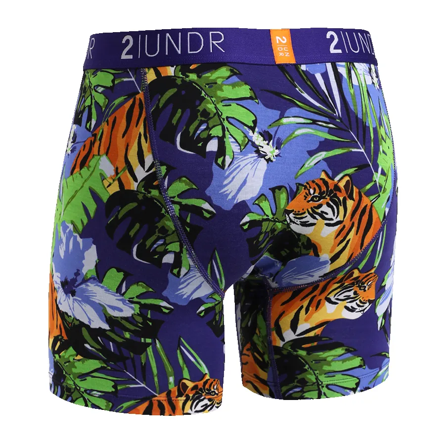 2UNDR Day Shift 6" Boxer Brief - Tigres (Clearance) sold by Great Sox product image thumbnail 2