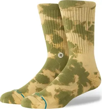 "Spotty Dye" Combed Cotton Blend Crew Socks by Stance sold by Great Sox product image thumbnail 4