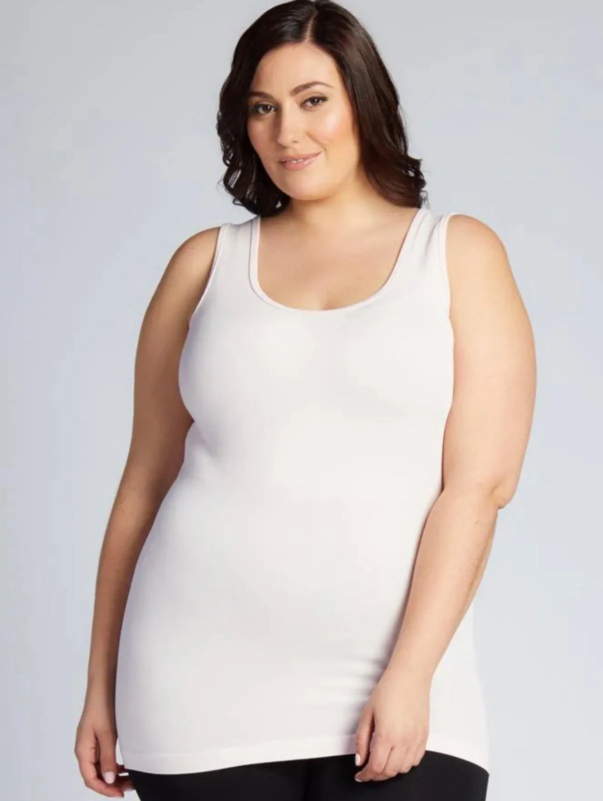 C'est Moi "PLUS SIZE Bamboo Thick Strap Tank" - Women's sold by Great Sox product image thumbnail 3