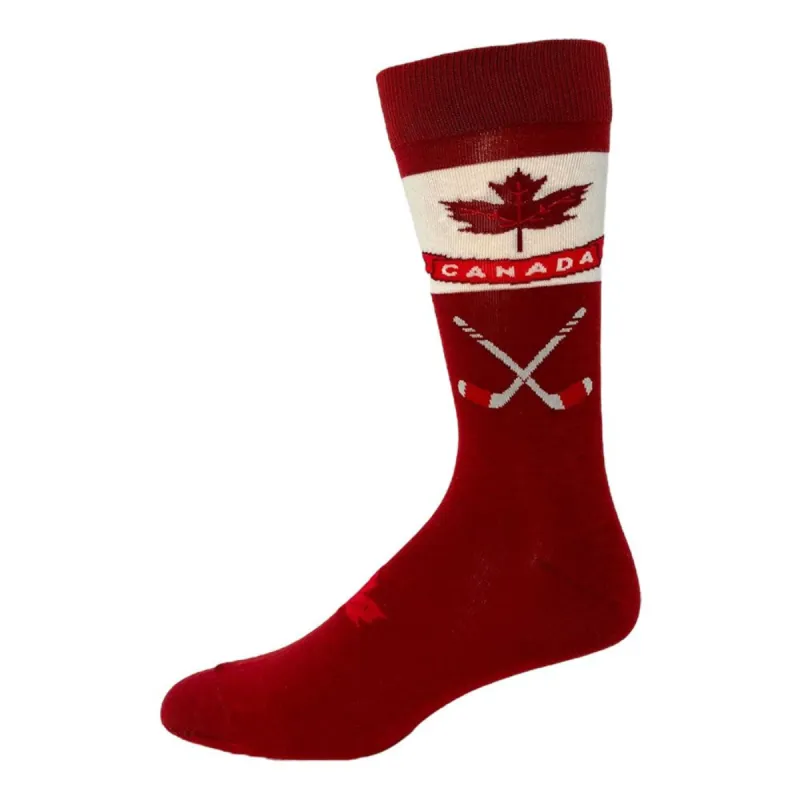 "Canada Heritage" Cotton Socks by Crazy Toes made by Great Sox