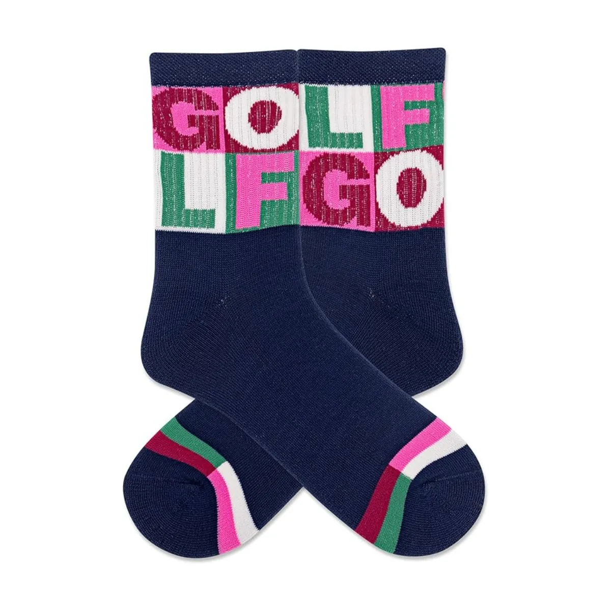 "Golf" Crew Socks by Hot Sox - Medium sold by Great Sox