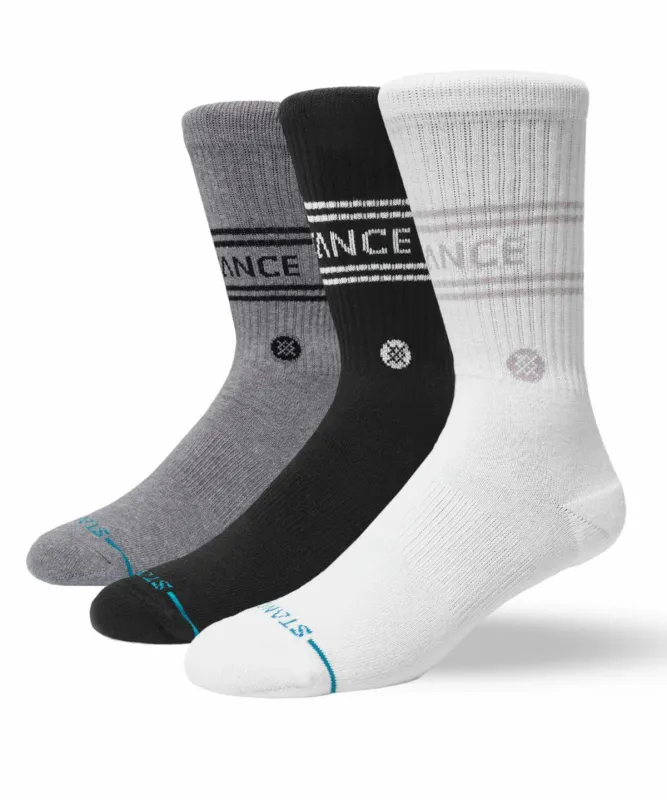 "VITAL 3 PACK" Cotton Crew Sock by Stance made by Stance