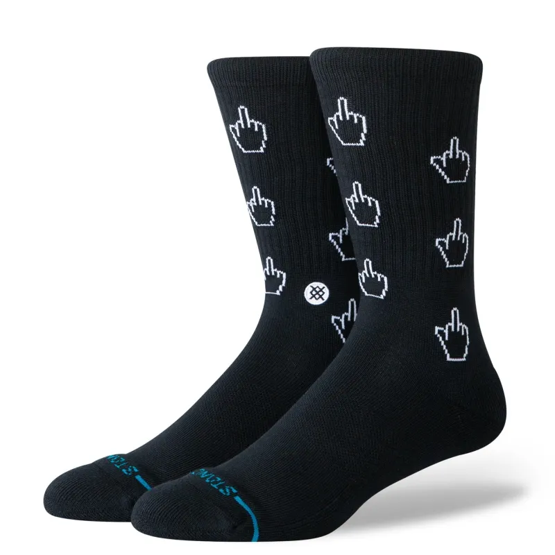 "Cursor" Combed Cotton Blend Socks by Stance made by Stance