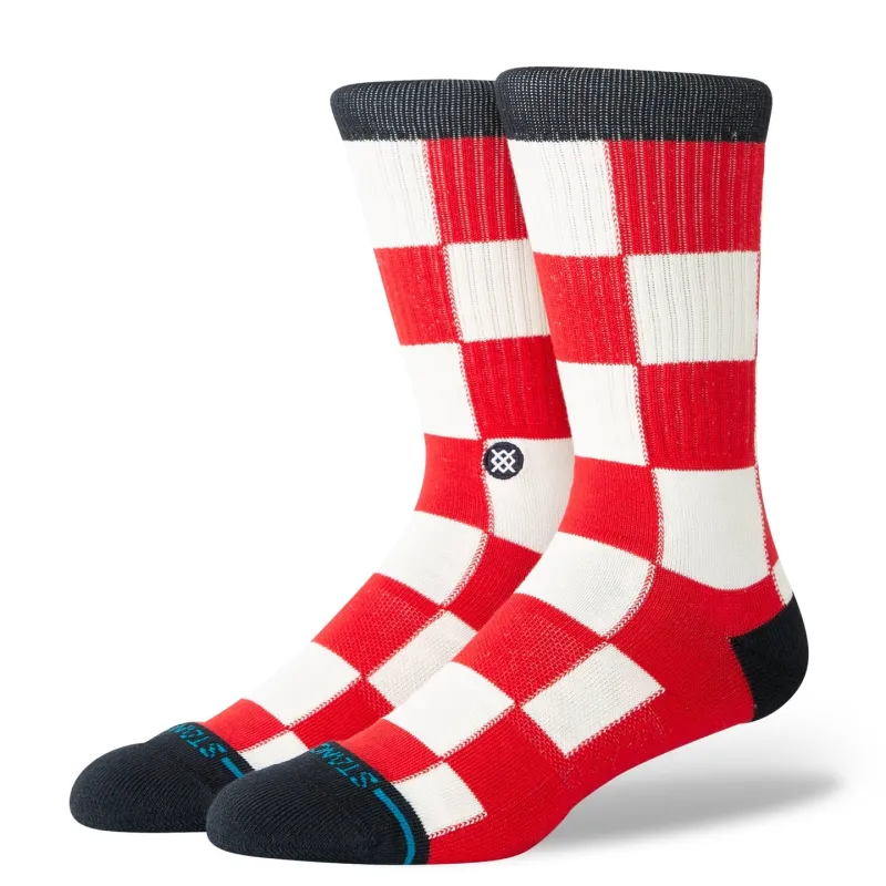 "Chaturanga" Combed Cotton Blend Socks by Stance made by Stance