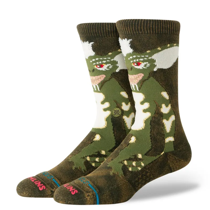 Gremlins x Stance Stripe Gizmo Crew Socks made by Stance