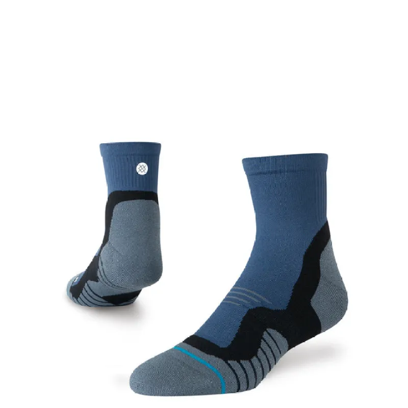 "Run Pace Light Quarter" Nylon Blend Performance Running Socks by Stance made by Stance
