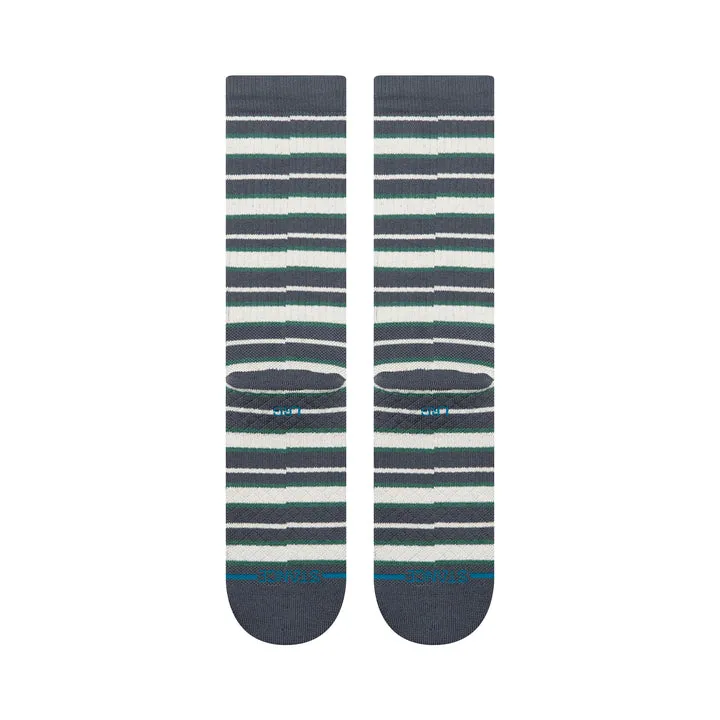 "Signature Stripe" Casual Combed Cotton Blend Crew Socks by Stance sold by Great Sox product image thumbnail 3