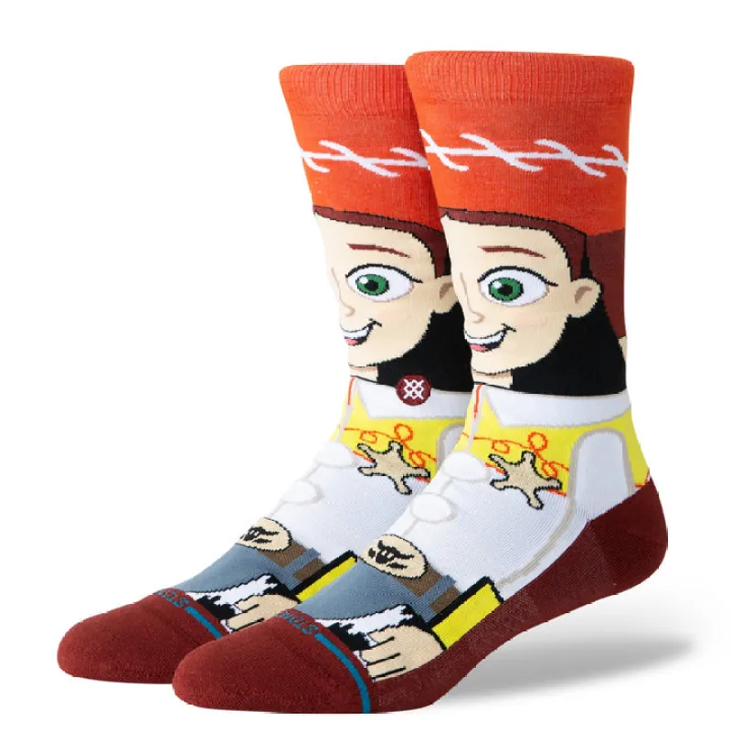 "Toy Story 5 x Stance Jessie" Combed Cotton Crew Socks made by Stance