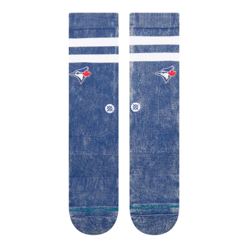 Stance x MLB Blue Jays Royal Rotation Crew Socks made by Stance