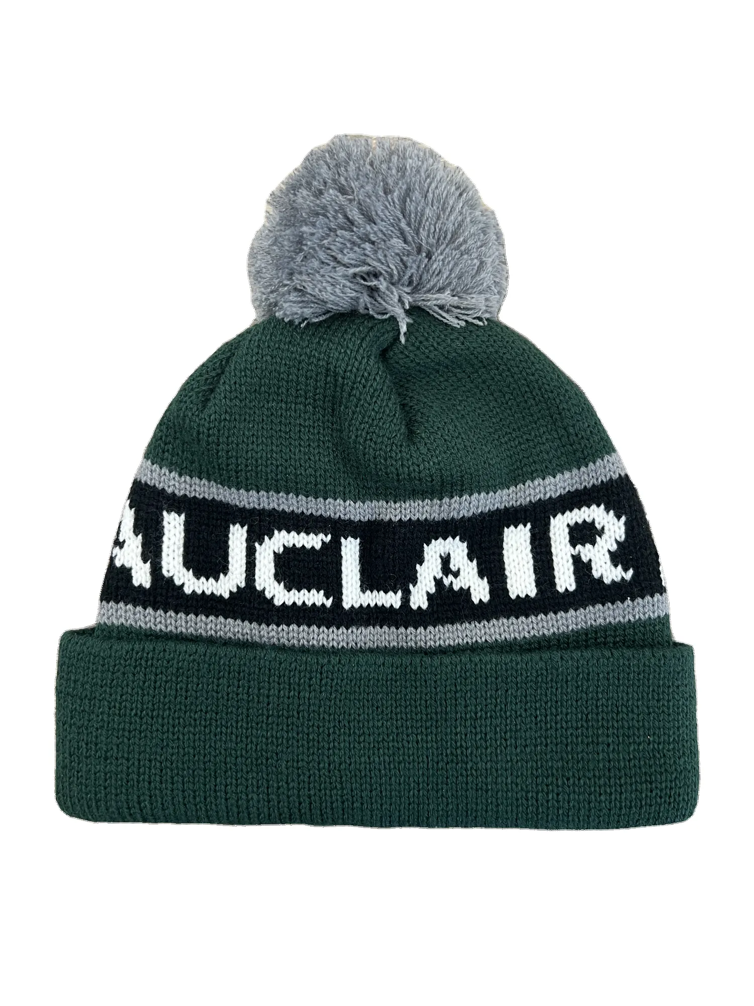 Acrylic Pom Pom Beanie sold by Auclair