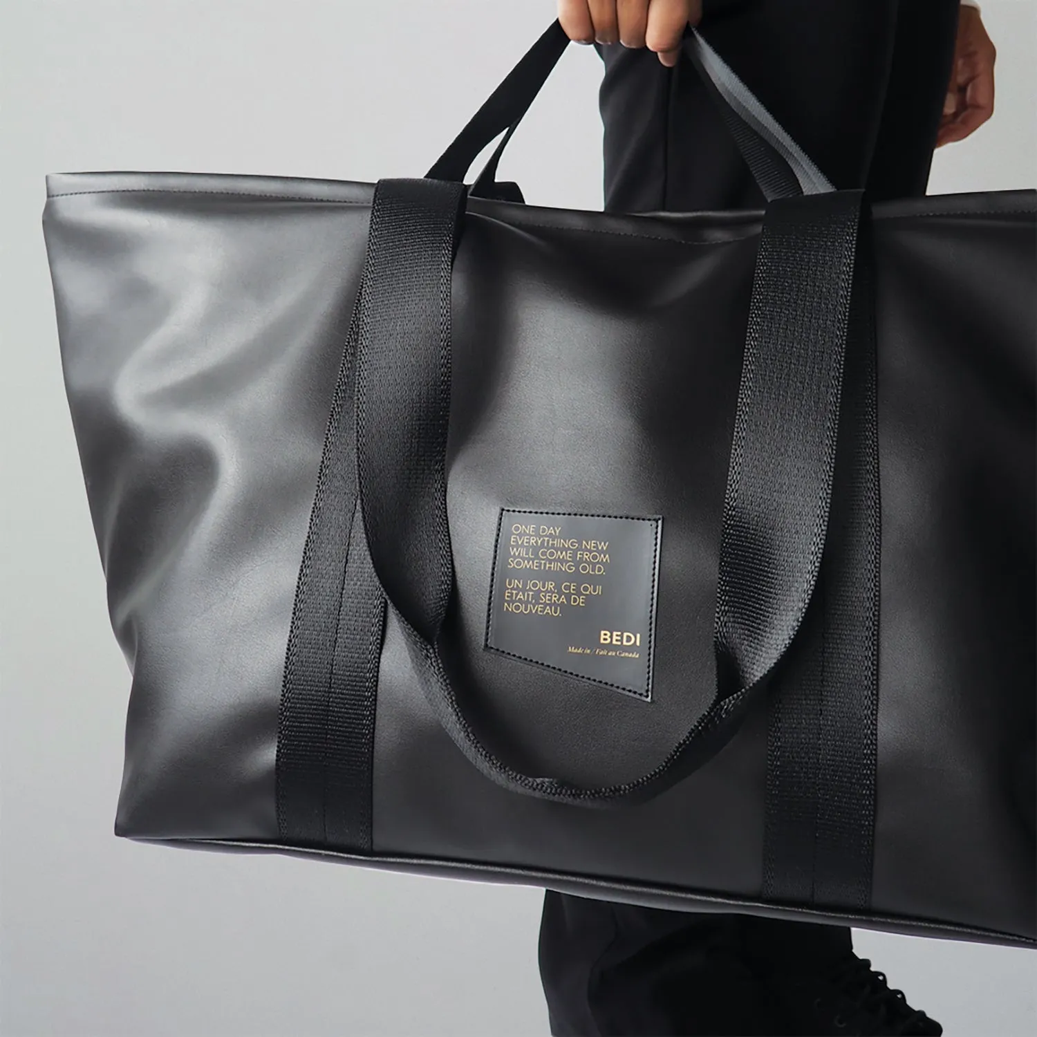 SHOALTS Weekender Desserto Vegan Leather sold by BEDI product image thumbnail 4