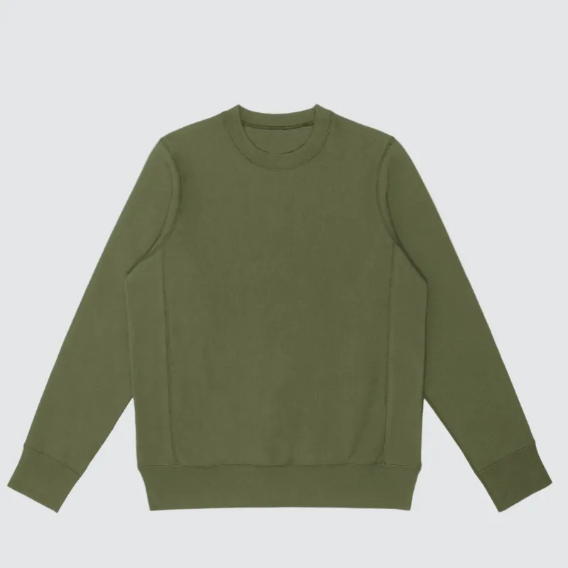 Repurposed MYLES Crewneck in Evergreen [Size Small] made by BEDI