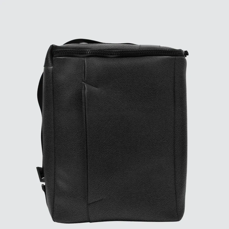 Repurposed WRIGHT Backpack in upcycled leather made by BEDI