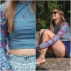 Sitka Long Sleeve Cropped Rashguard sold by Level Six