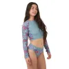 Sitka Long Sleeve Cropped Rashguard sold by Level Six
