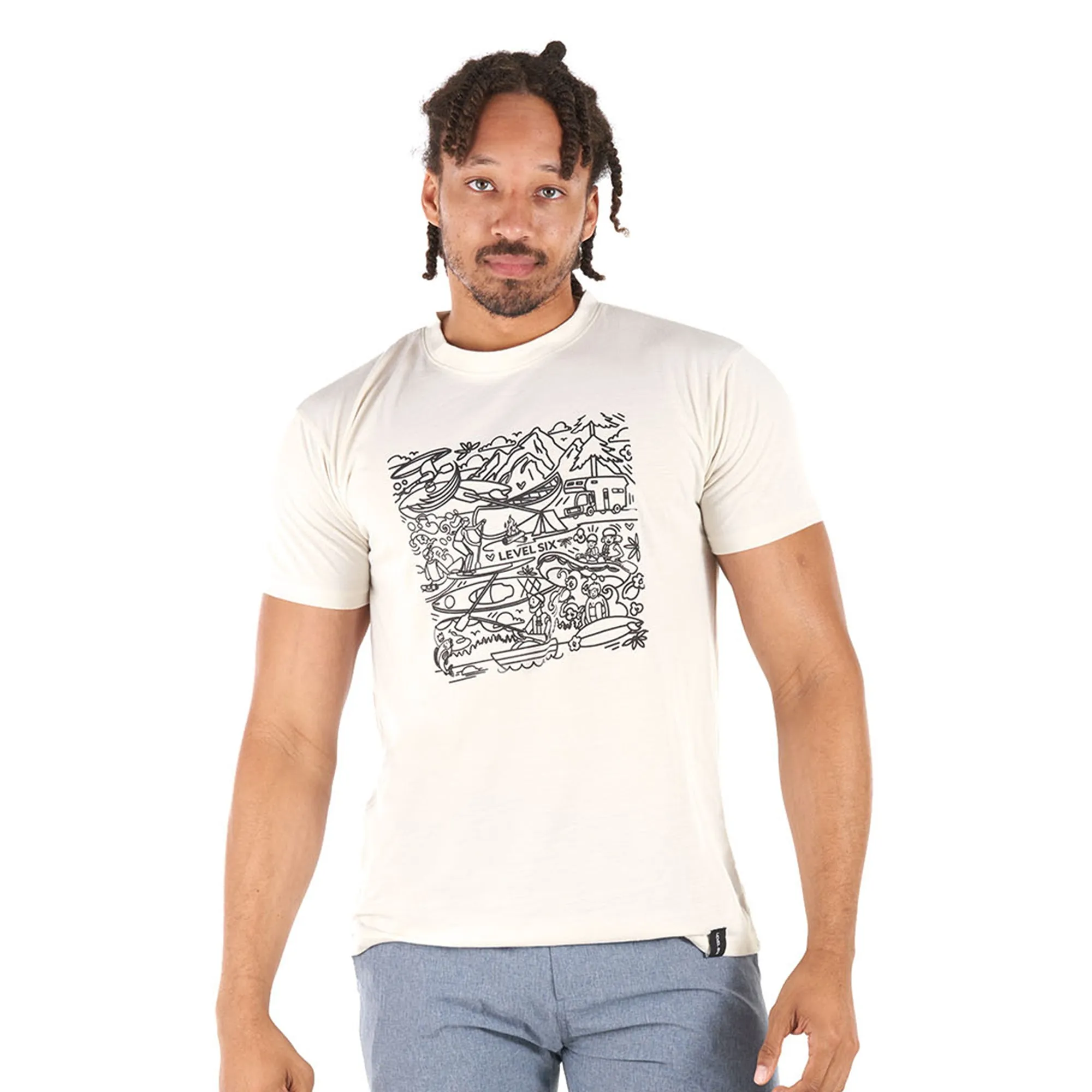 Level Six Graffiti Tee ♻️ sold by Level Six
