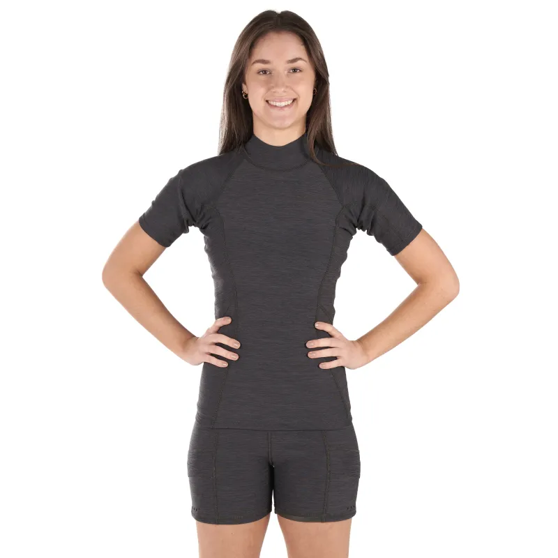 Sombrio Short Sleeve Neoprene Top sold by Level Six