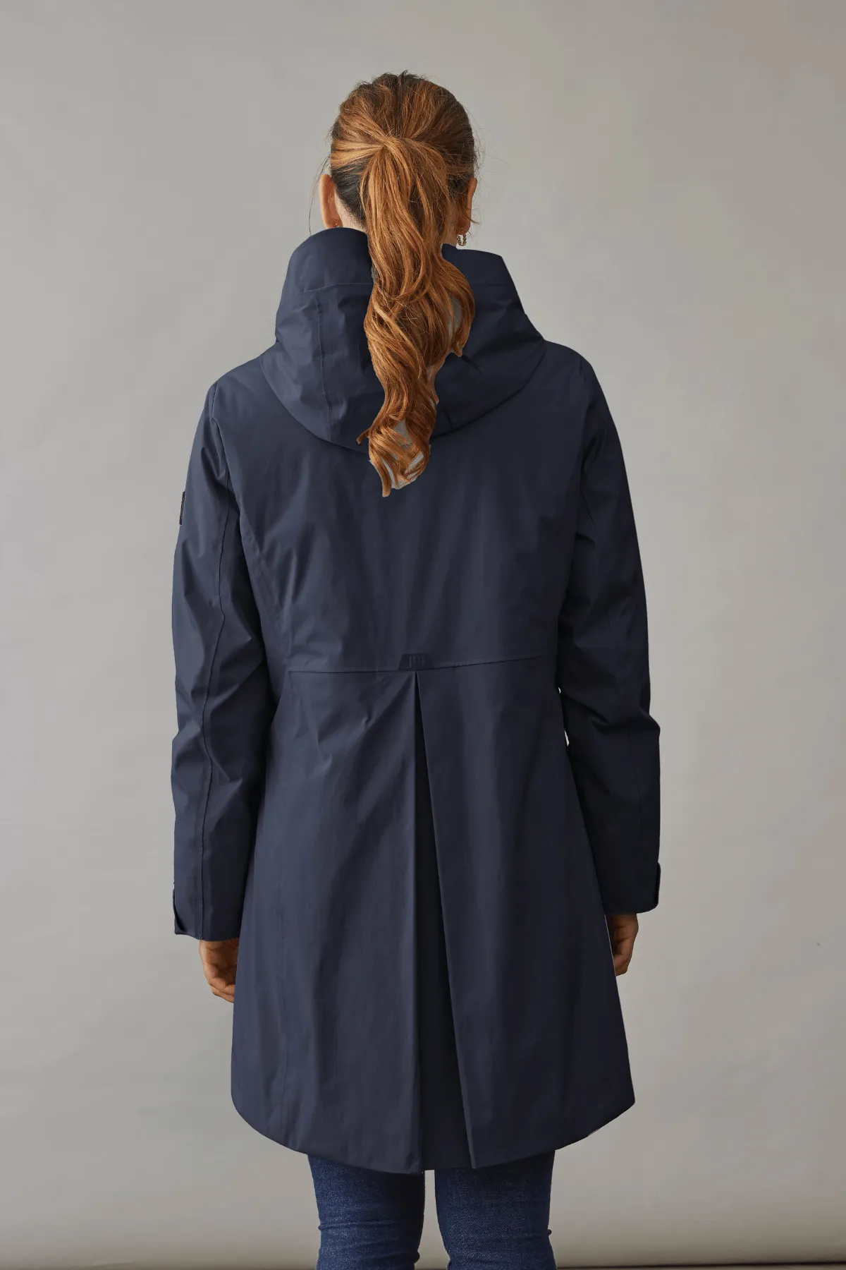 LIS Stylish Hooded Jacket with Taped Seams 2893 sold by Lornes Coats product image thumbnail 2