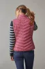 LOUISE Light Down Vest with Upright Collar 4040 sold by Lornes Coats