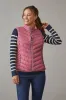 LOUISE Light Down Vest with Upright Collar 4040 sold by Lornes Coats