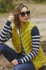 LOUISE Light Down Vest with Upright Collar 4040 sold by Lornes Coats
