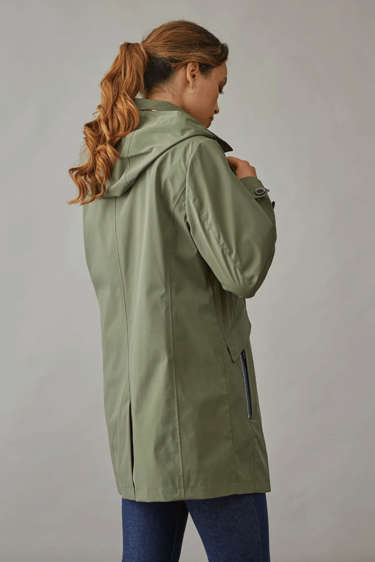 LAERKE Waterproof Jacket with Detachable Hood 2895 sold by Lornes Coats product image thumbnail 3