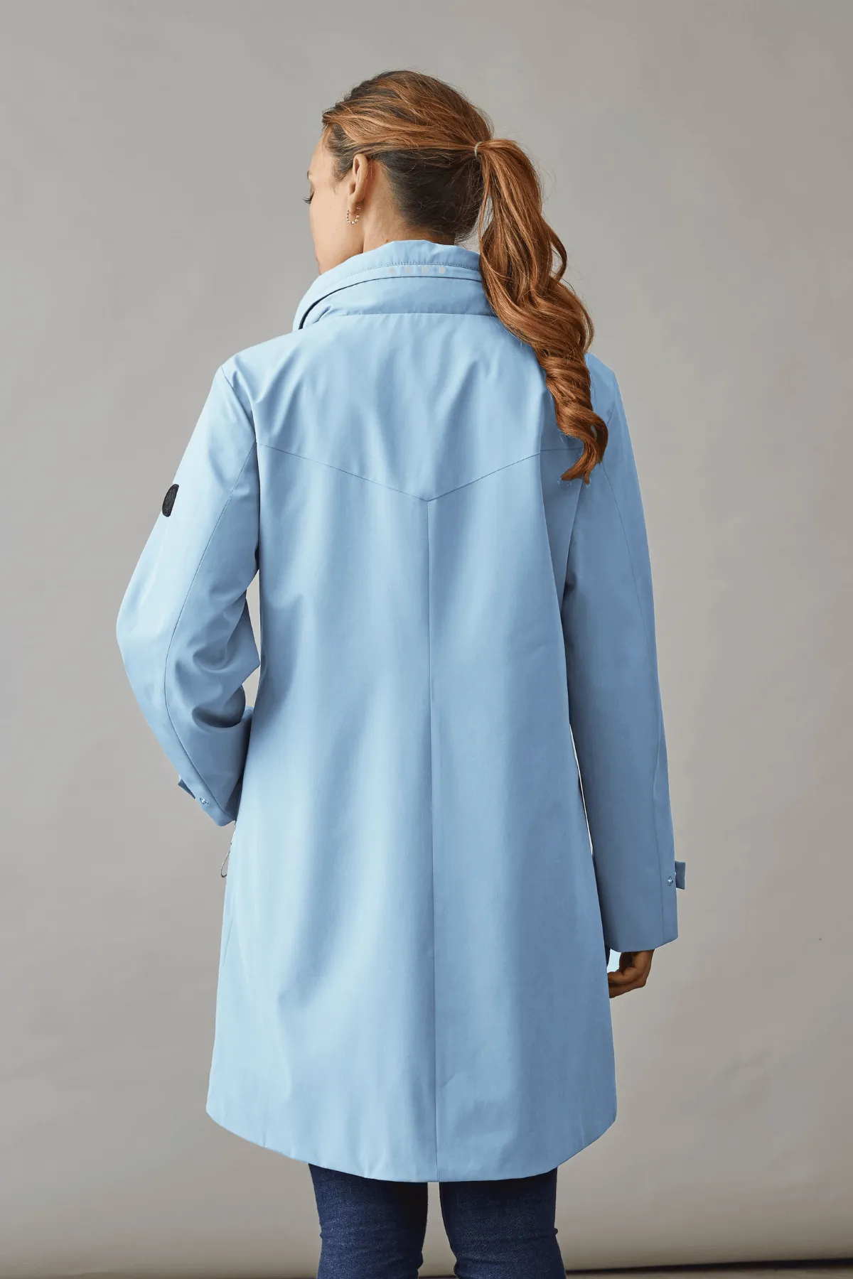 LYDIA Sleek Jacket with Hidden Hood 2881 sold by Lornes Coats product image thumbnail 5