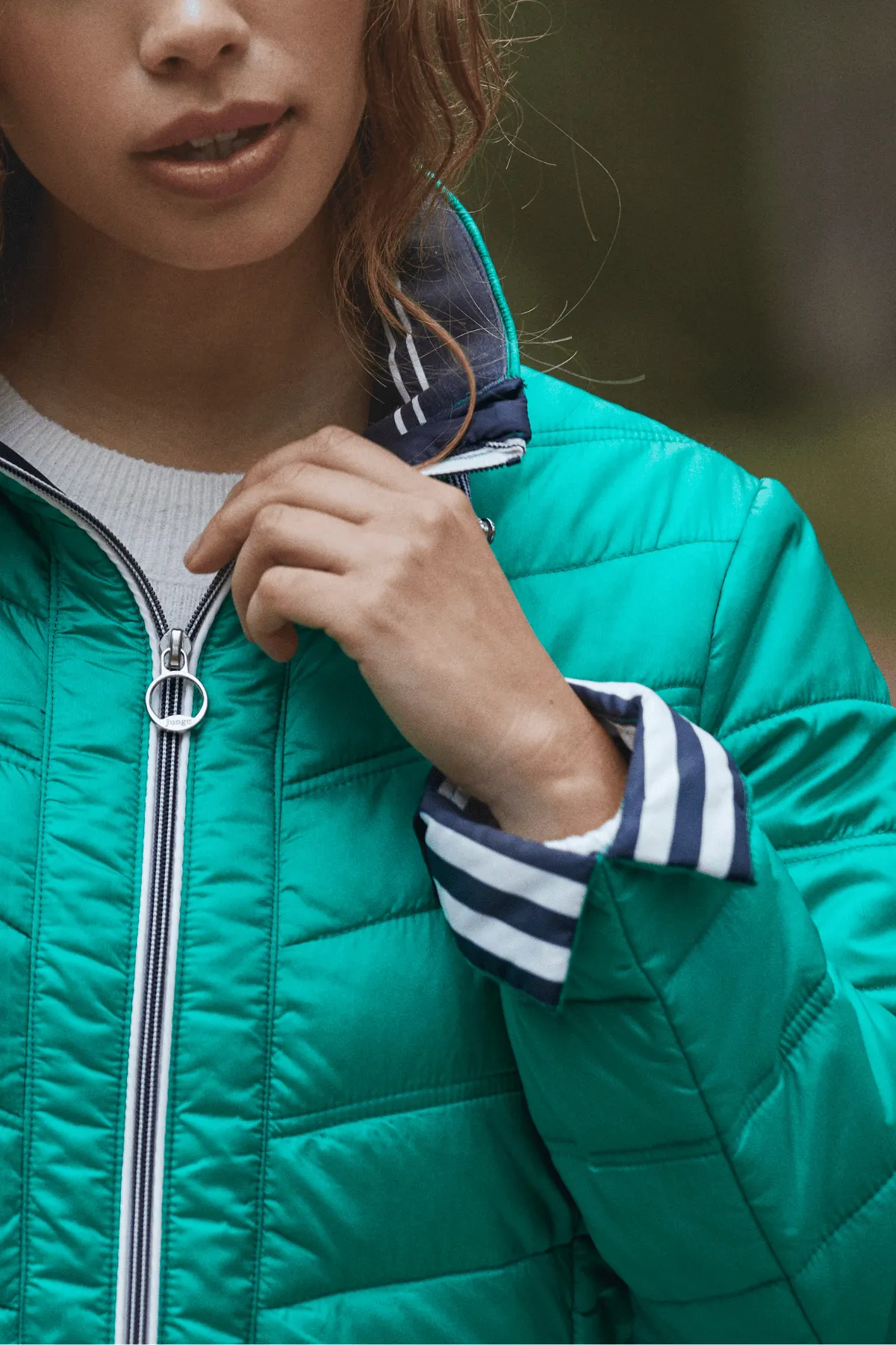 ELIZABETH Quilted Maritime-Inspired Jacket 2854 sold by Lornes Coats product image thumbnail 4