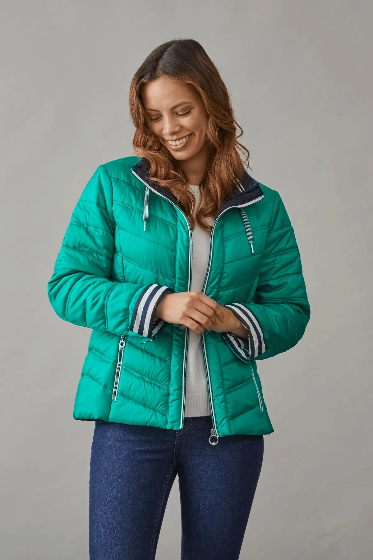 ELIZABETH Quilted Maritime-Inspired Jacket 2854 sold by Lornes Coats product image thumbnail 2