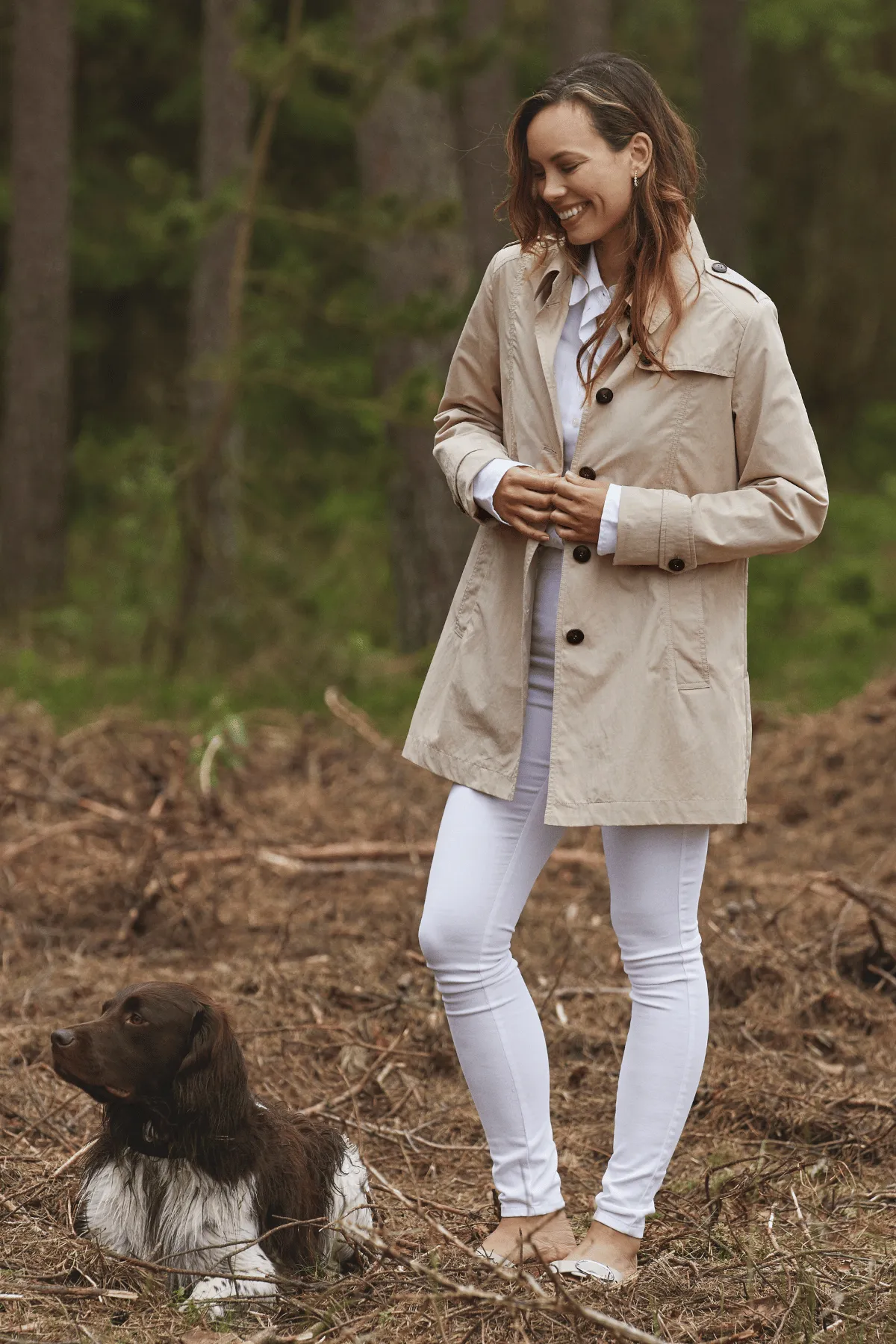 LAIKA Trench-Style Jacket 2817 sold by Lornes Coats product image thumbnail 3