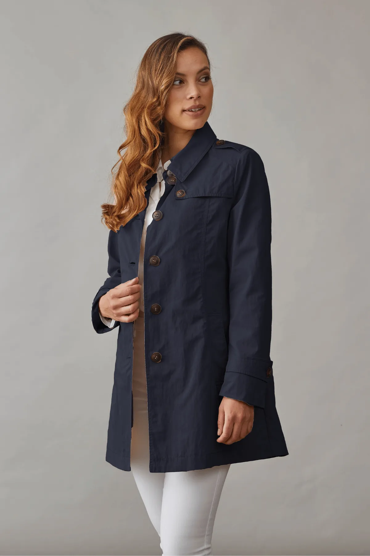 LAIKA Trench-Style Jacket 2817 sold by Lornes Coats product image thumbnail 4