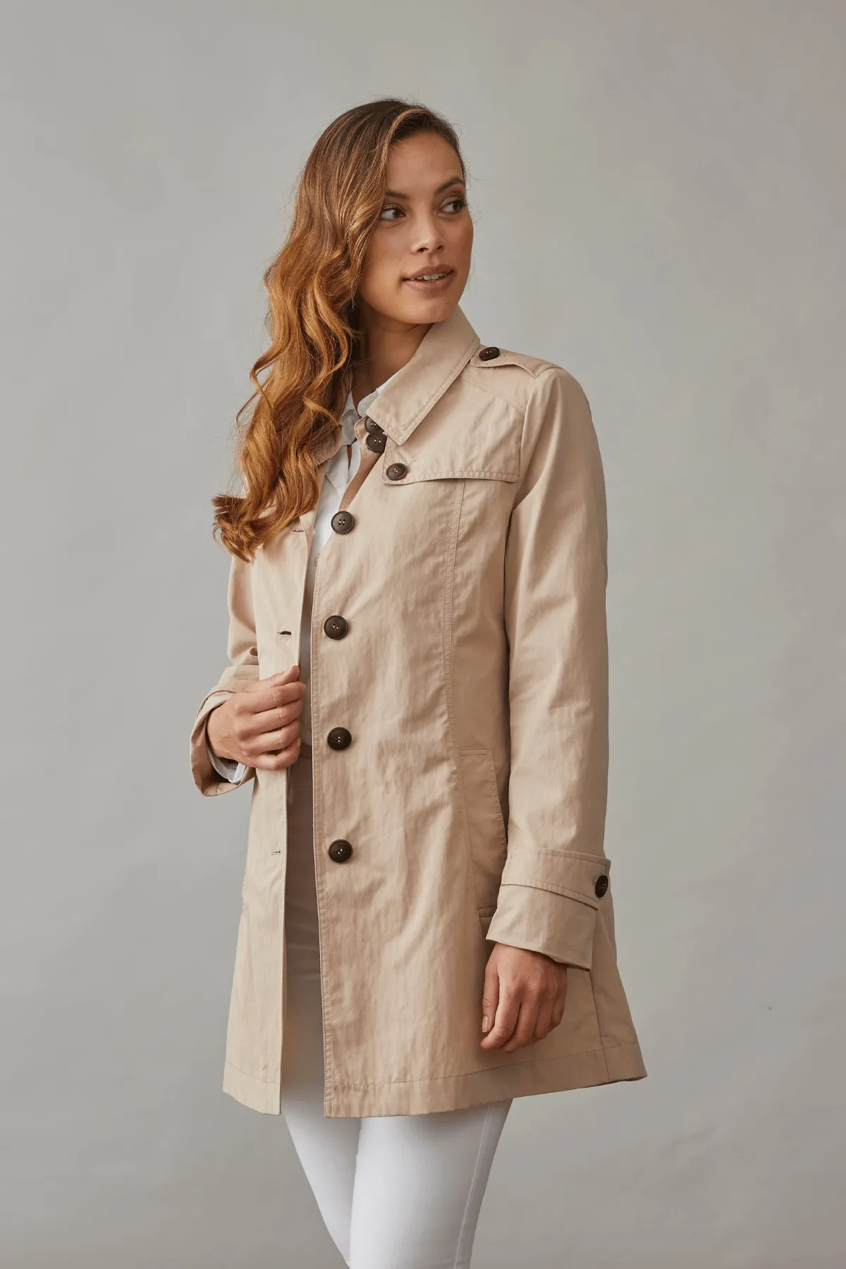 LAIKA Trench-Style Jacket 2817 sold by Lornes Coats