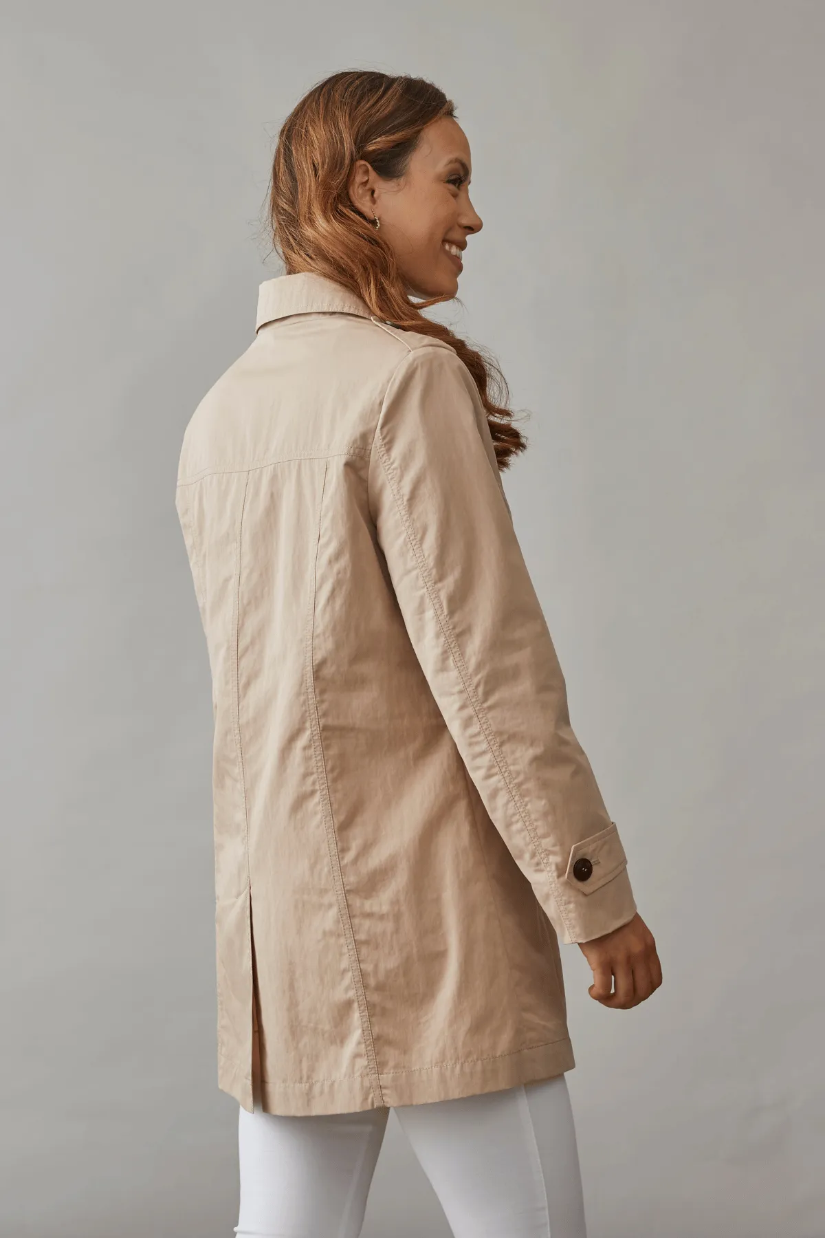 LAIKA Trench-Style Jacket 2817 sold by Lornes Coats product image thumbnail 2