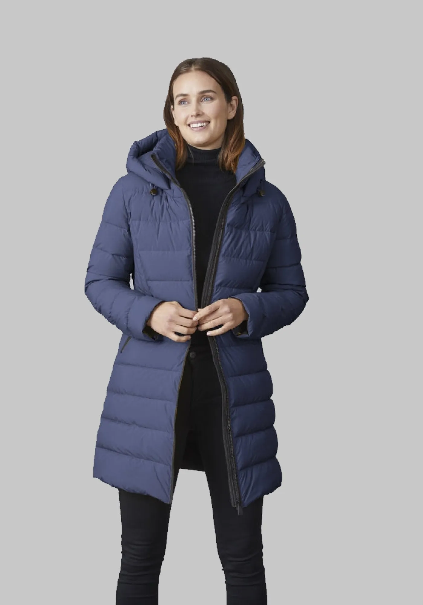 Lightweight 3/4 Polyfill Jacket 2633 sold by Lornes Coats