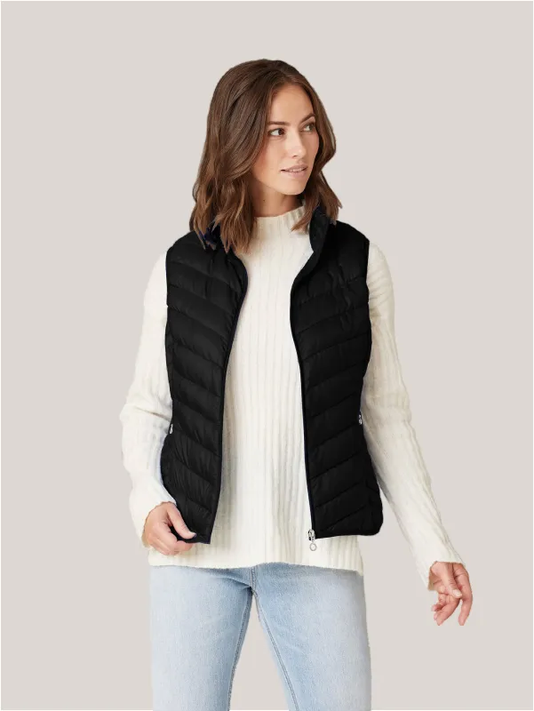 LOUISE Down Vest 4040 sold by Lornes Coats