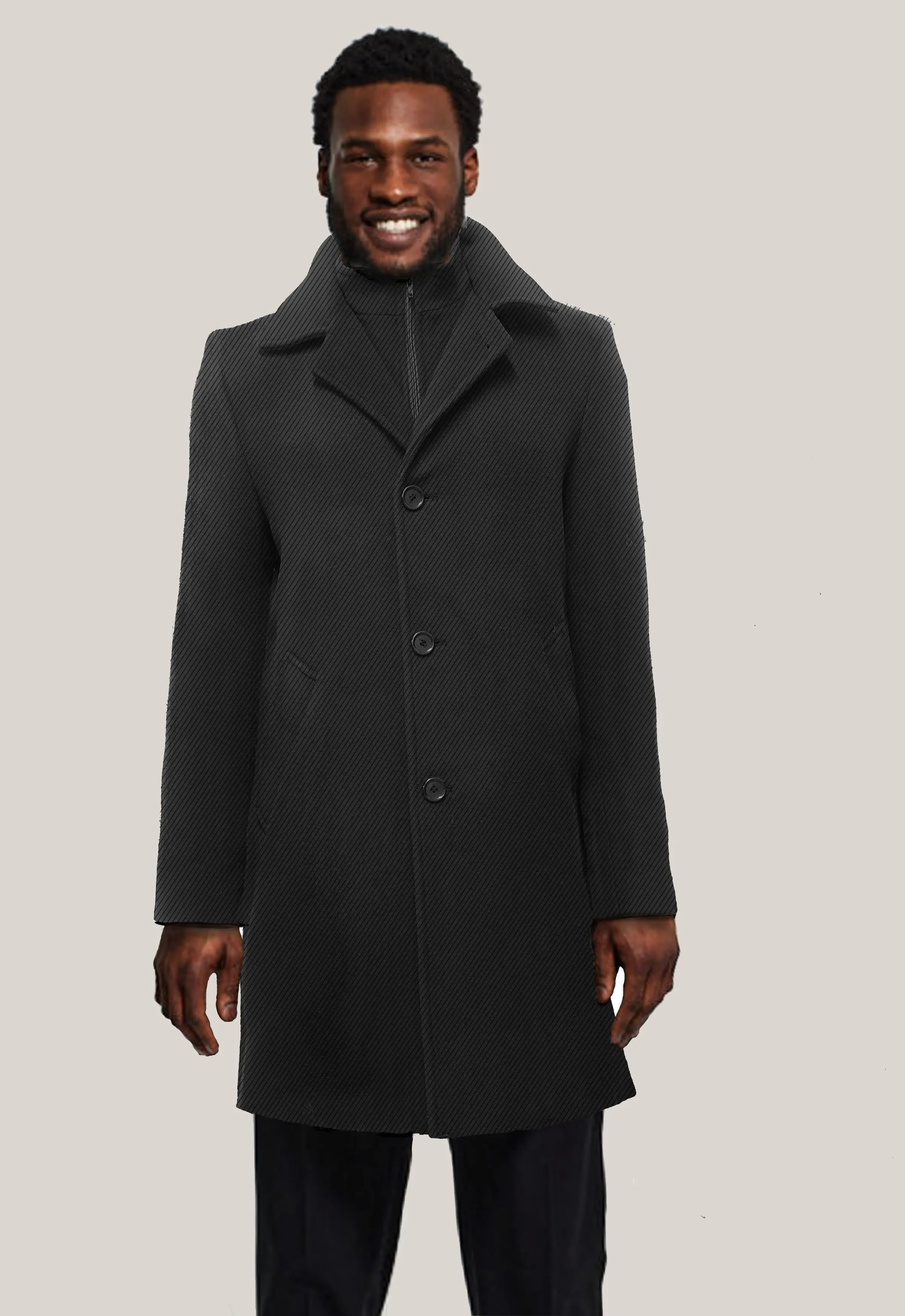 MONACO M/W Merino Wool Coat sold by Lornes Coats